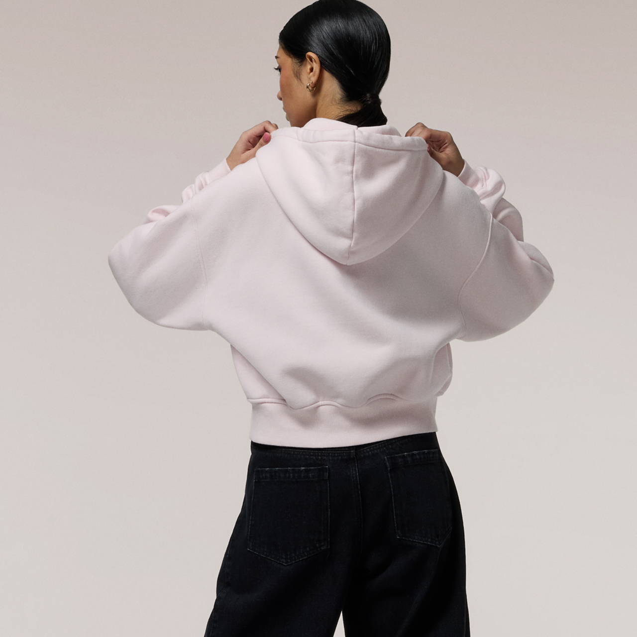 Cozi Balloon Full Zip Hoodie Image 2 of 5. Tap to open photo gallery.