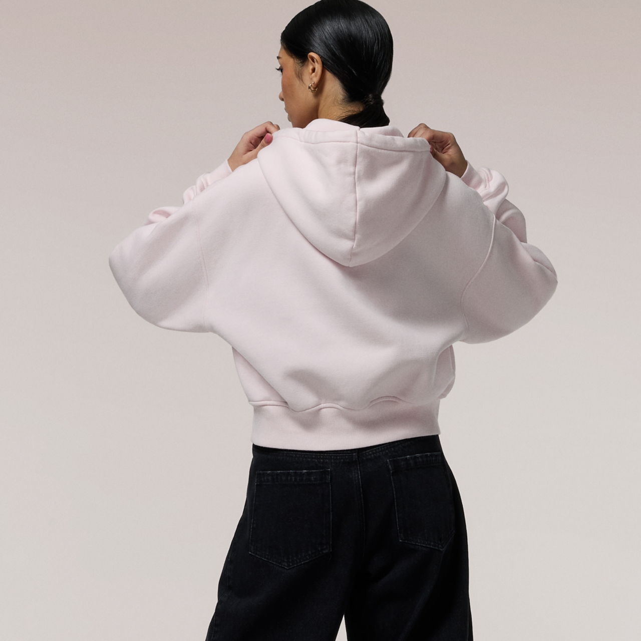 Cozi Balloon Full Zip Hoodie Image 2 of 5. Tap to open photo gallery.