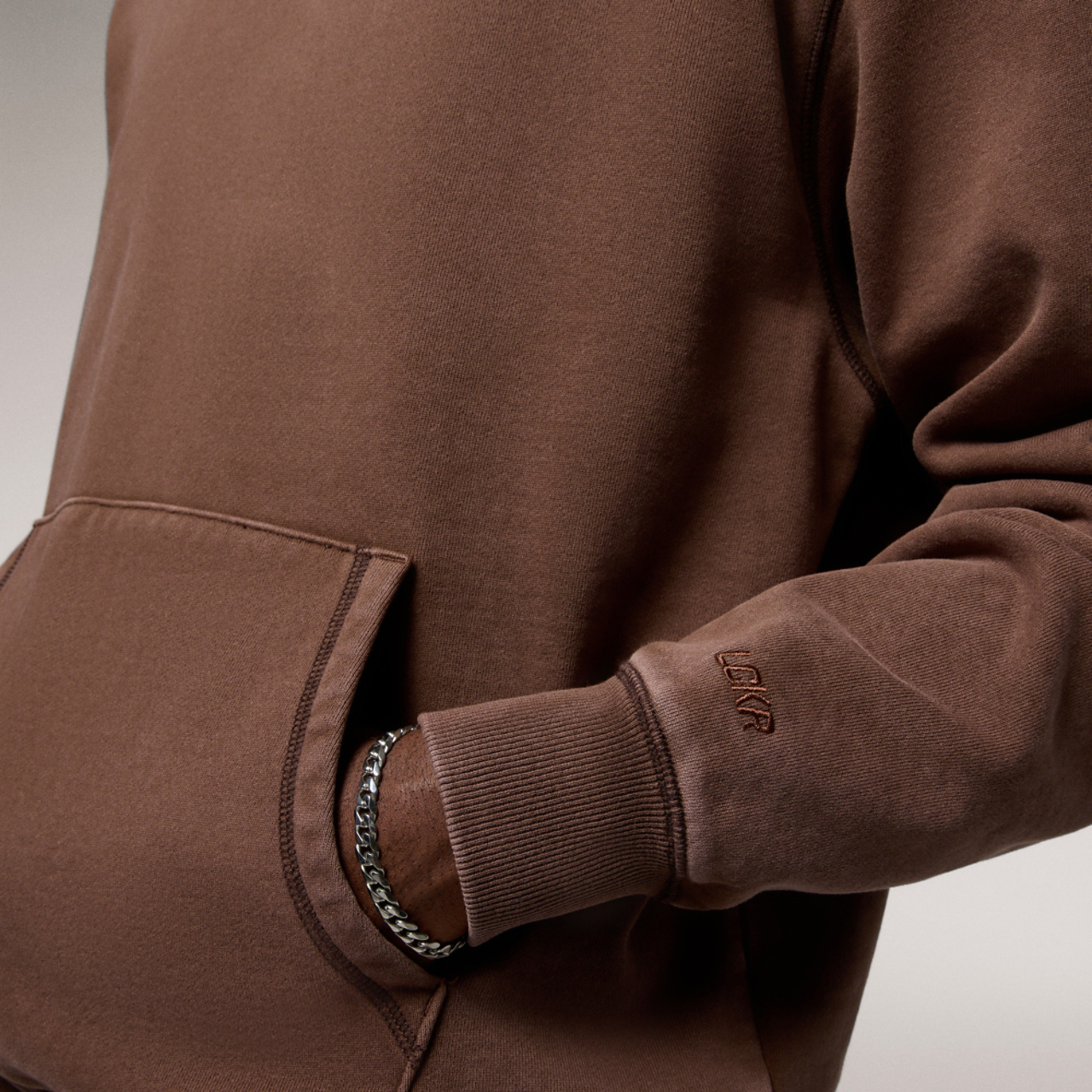 LCKR Heavyweight Pullover Hoodie Image 4 of 5. Tap to open photo gallery.