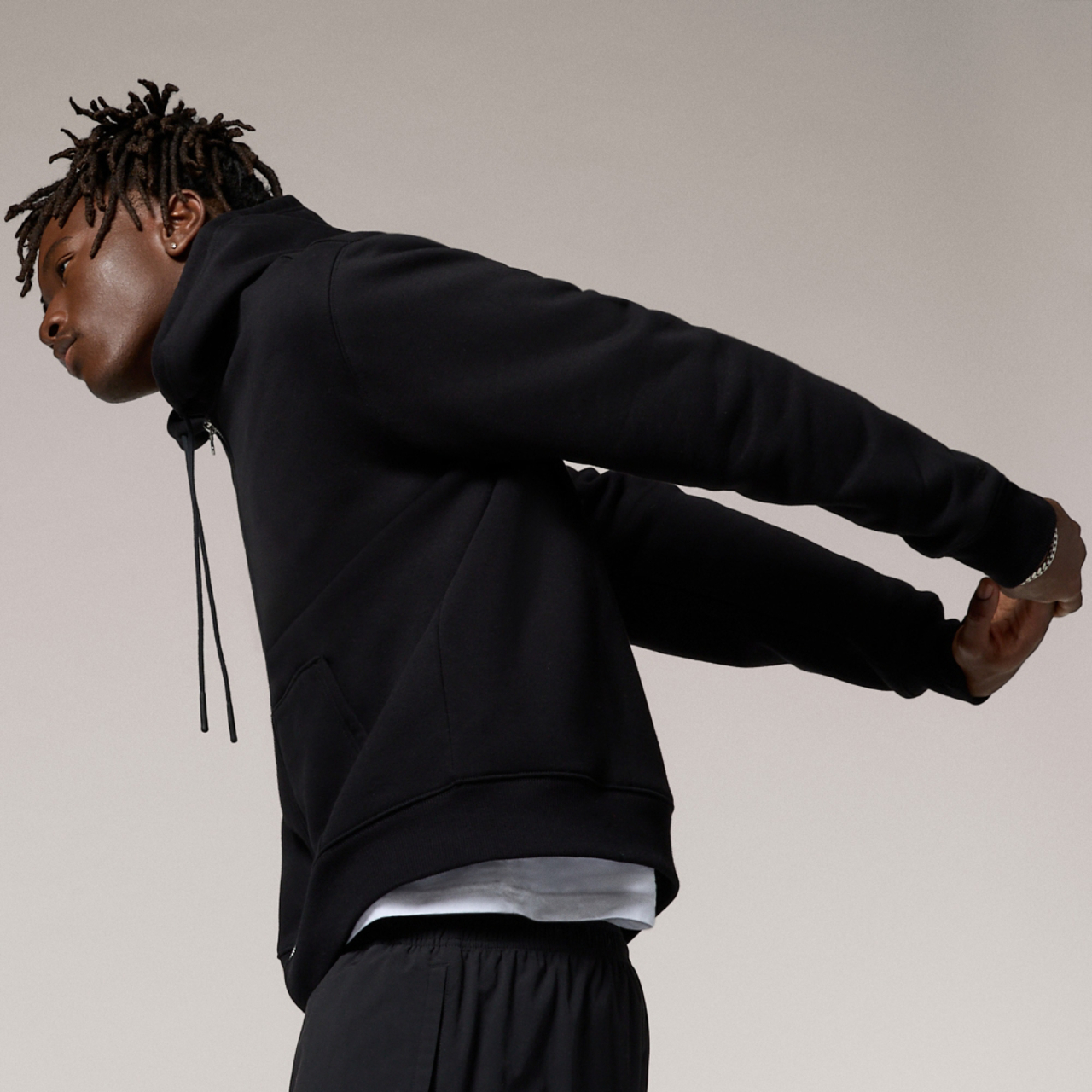 LCKR Bucks Thermal Lined Full-Zip Hoodie Image 4 of 5. Tap to open photo gallery.