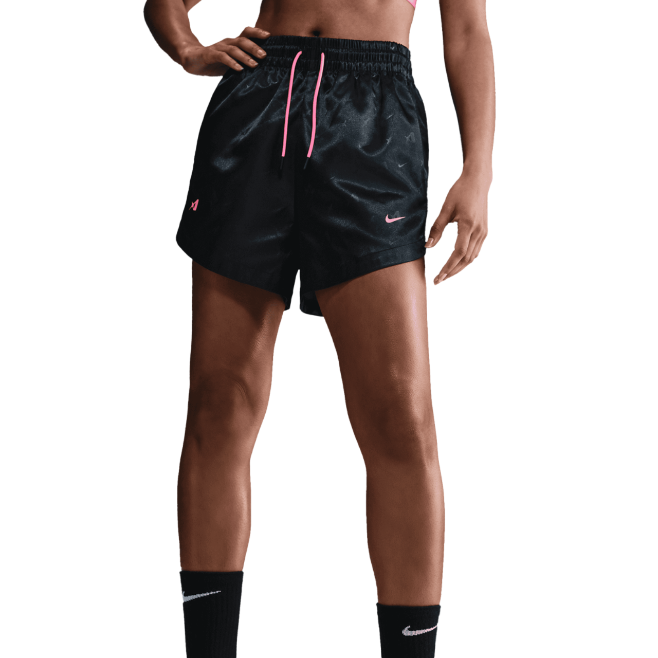 Nike Aja Dri-FIT Signature Shorts Image 3 of 5. Tap to open photo gallery.