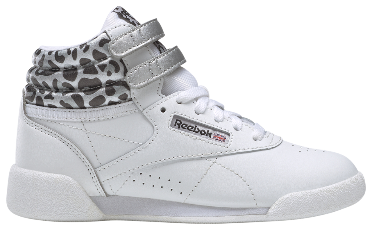 Reebok Freestyle HI Snow Leopard Image 1 of 5. Tap to open photo gallery.
