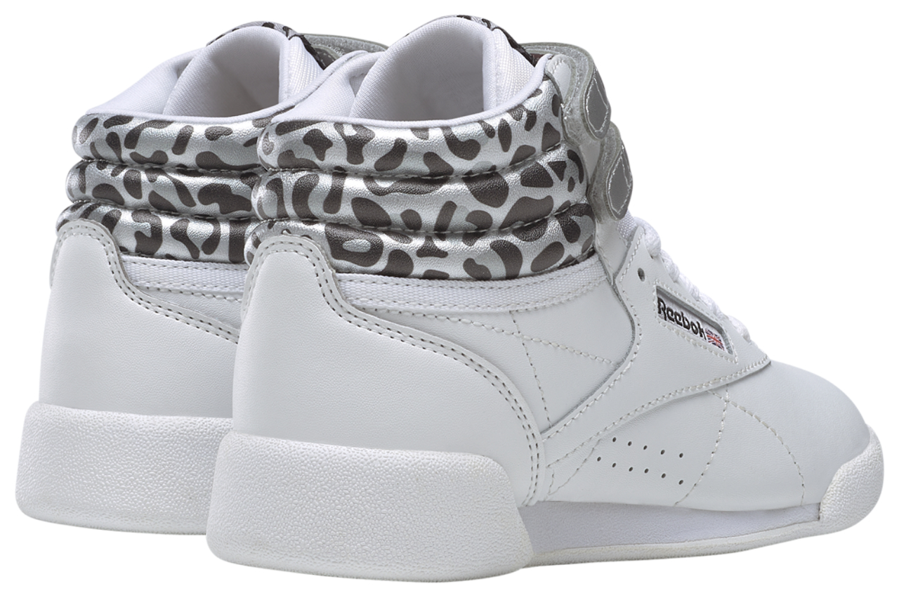 Reebok Freestyle HI Snow Leopard Image 3 of 5. Tap to open photo gallery.