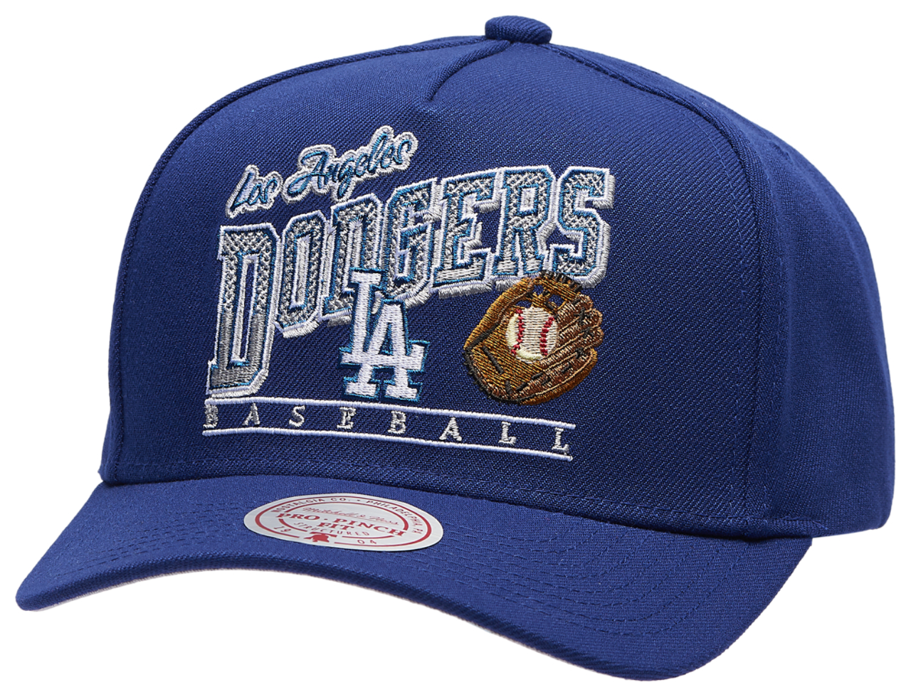 Mitchell & Ness Dodgers Baseline Pro Pinch Cap - Adult | Champs Sports