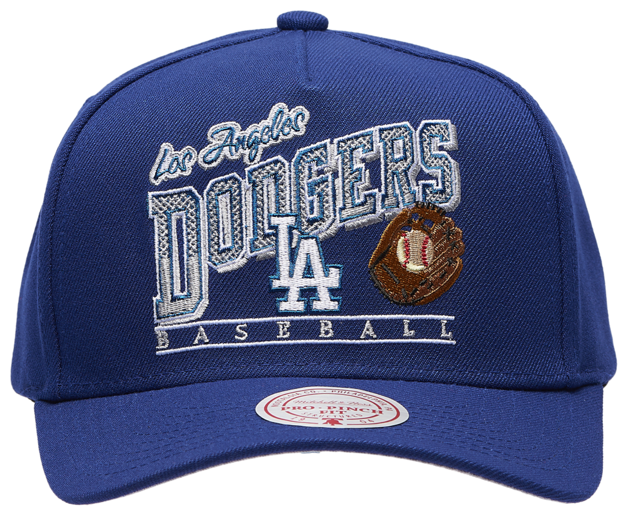Mitchell & Ness Dodgers Baseline Pro Pinch Cap - Adult | Champs Sports