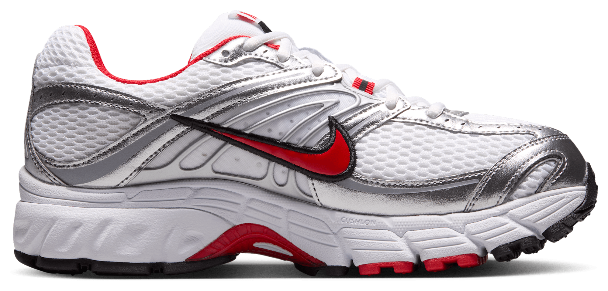Nike Air Max Moto 2K - White/Univ Red/Mtlc Silver - Image 1