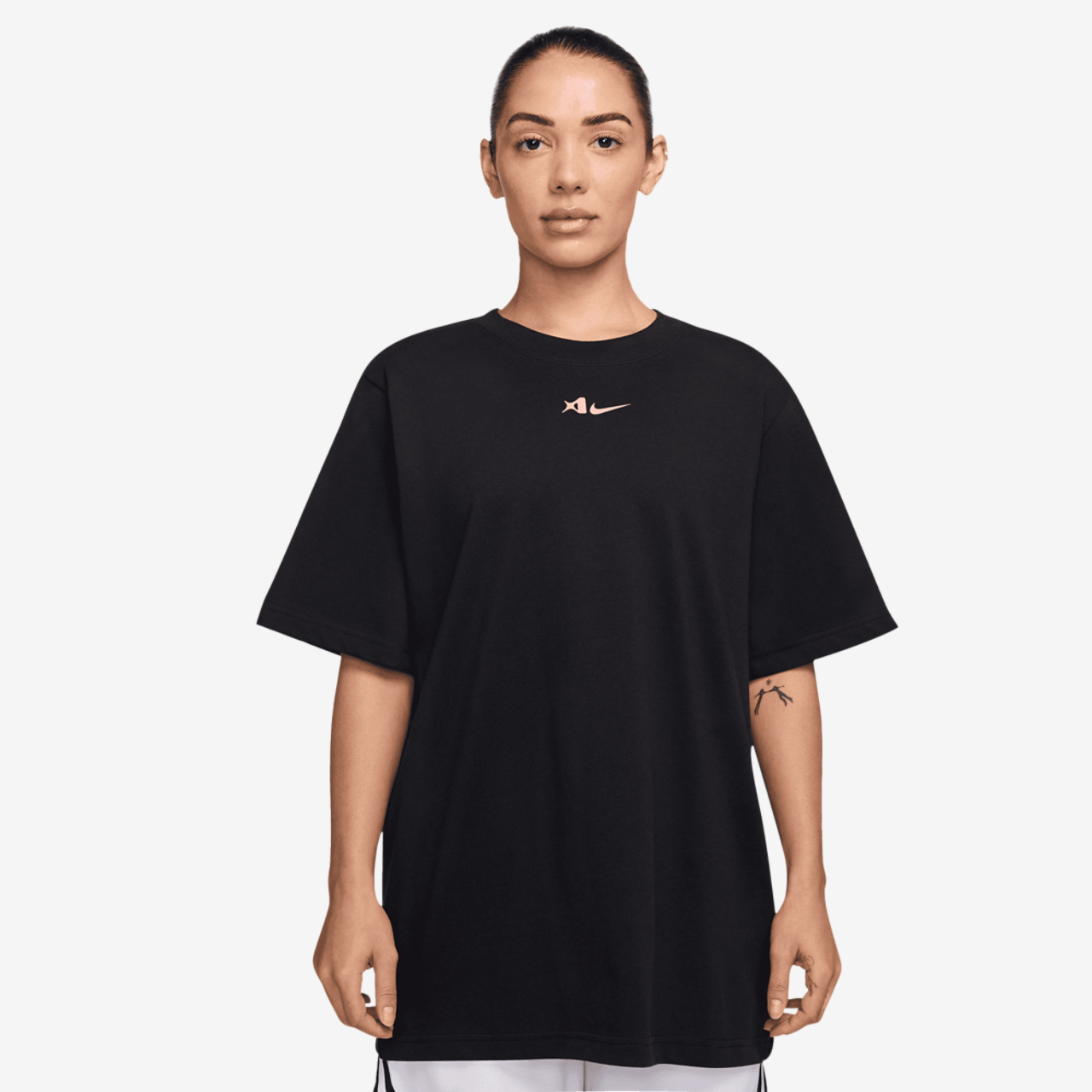 Nike Aja Signature Short Sleeve T-Shirt Image 1 of 8. Tap to open photo gallery.