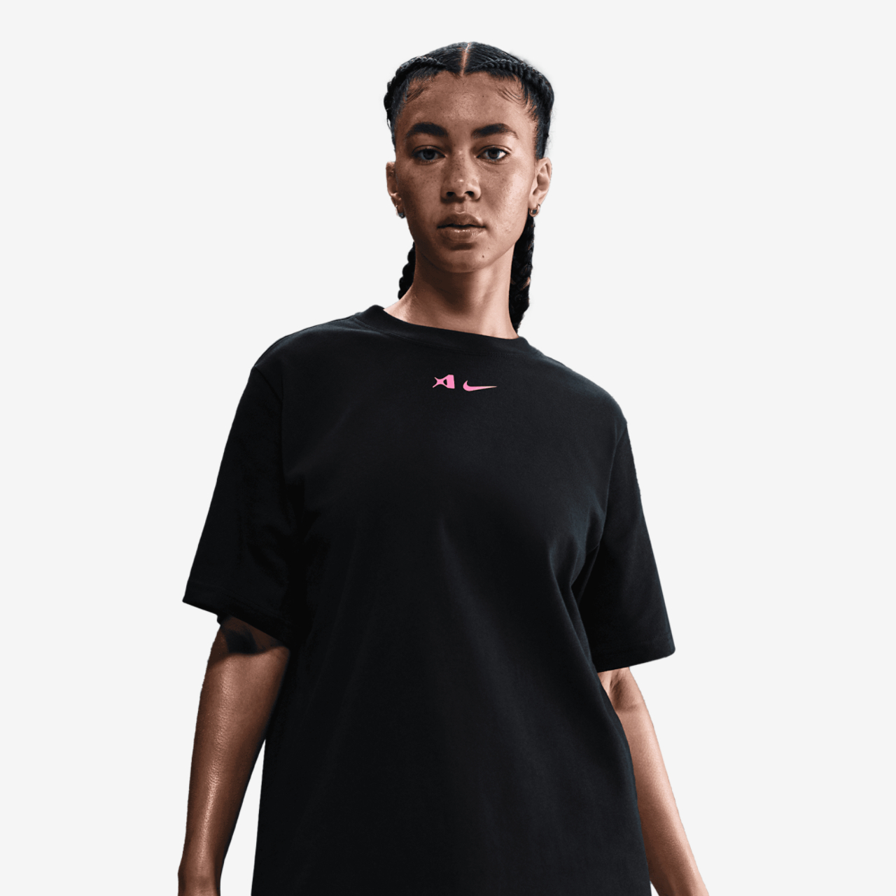 Nike Aja Signature Short Sleeve T-Shirt Image 4 of 8. Tap to open photo gallery.