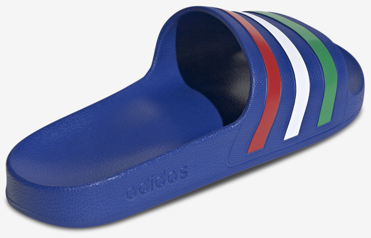 adidas Adilette Aqua Slides Image 3 of 5. Tap to open photo gallery.