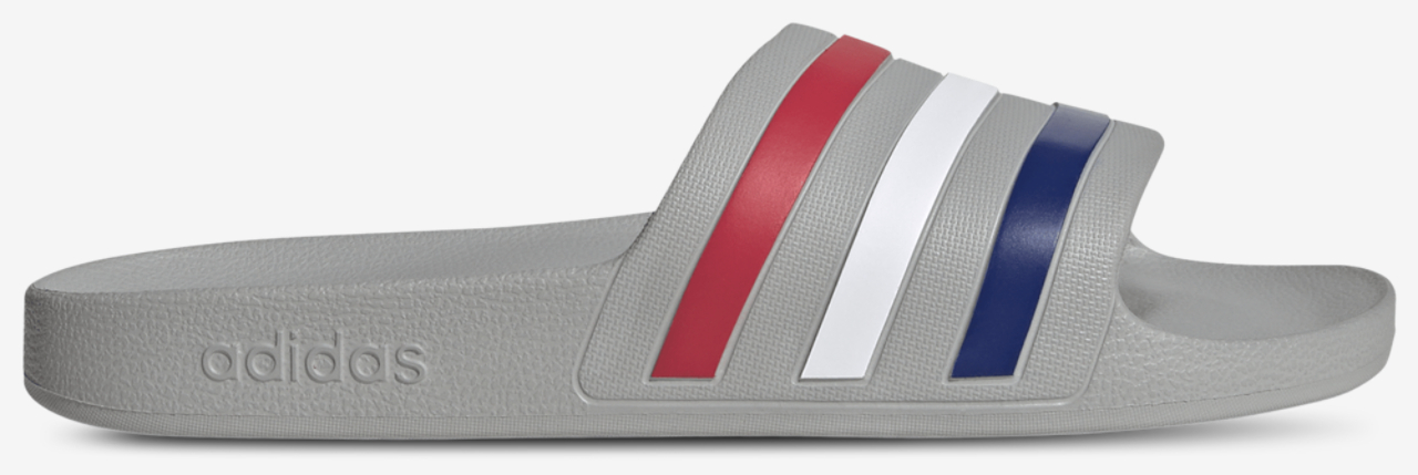 adidas Adilette Aqua Slides Image 1 of 5. Tap to open photo gallery.