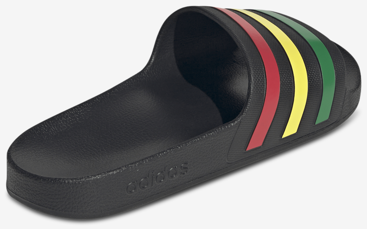 adidas Adilette Aqua Slides Image 3 of 5. Tap to open photo gallery.