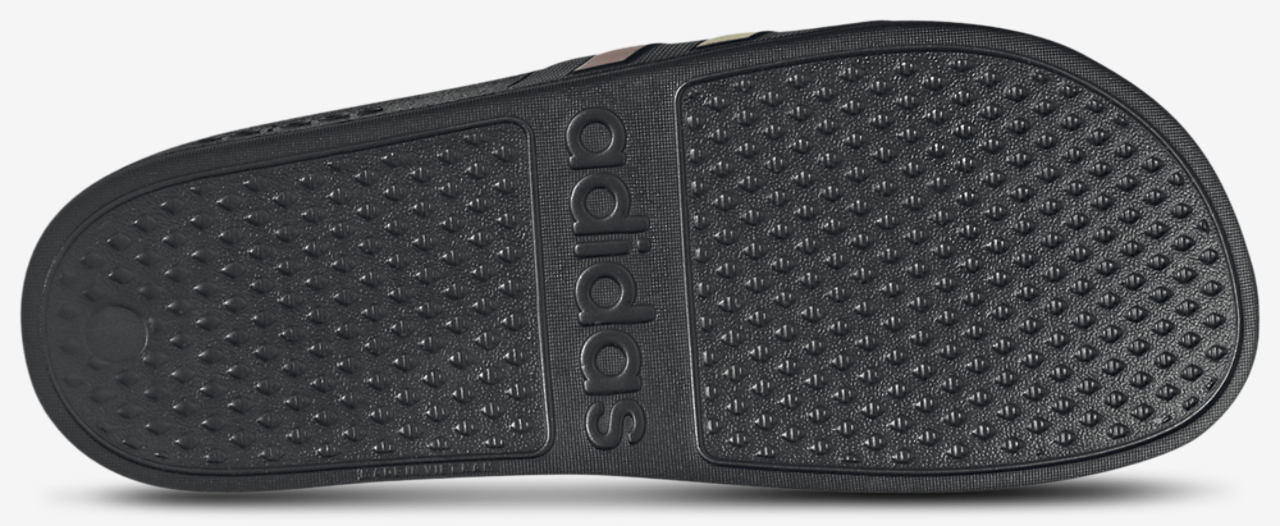 adidas Adilette Aqua Slides Image 5 of 5. Tap to open photo gallery.