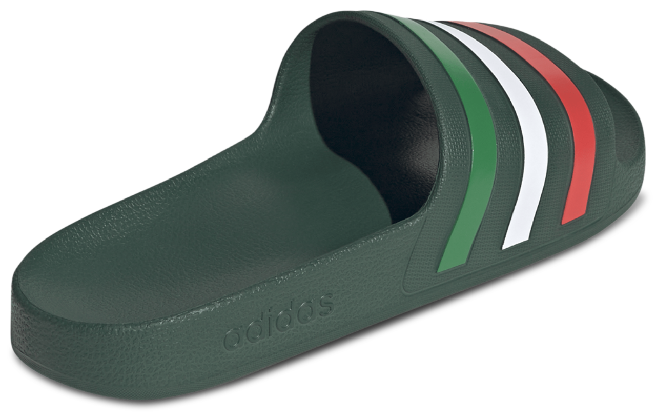 adidas Adilette Aqua Slides Image 3 of 5. Tap to open photo gallery.