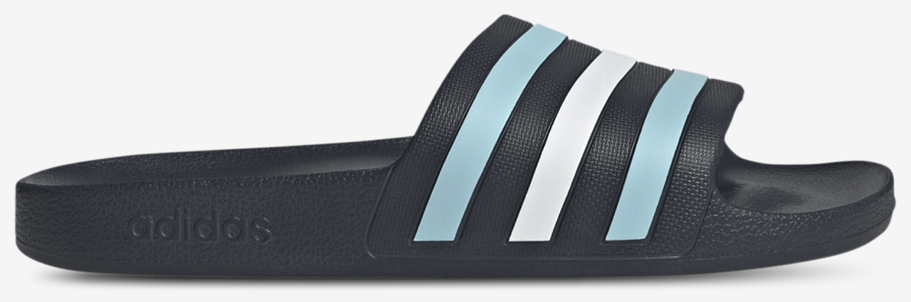 adidas Adilette Aqua Slides Image 1 of 5. Tap to open photo gallery.