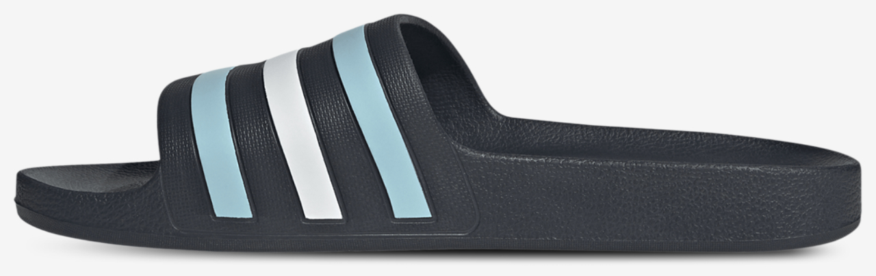adidas Adilette Aqua Slides Image 2 of 5. Tap to open photo gallery.