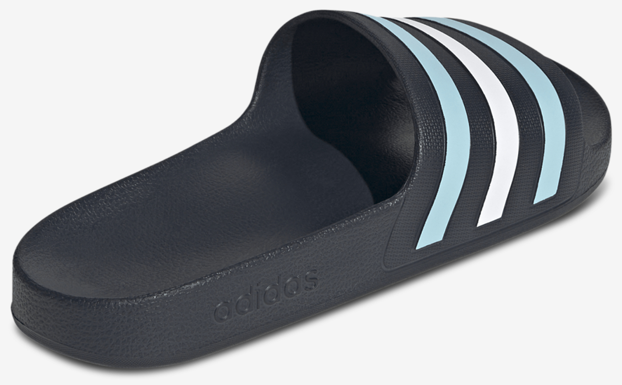 adidas Adilette Aqua Slides Image 3 of 5. Tap to open photo gallery.
