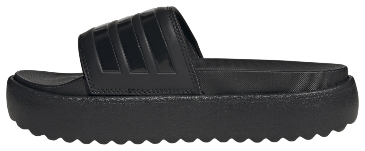 adidas Adilette Platform Slides Image 2 of 5. Tap to open photo gallery.