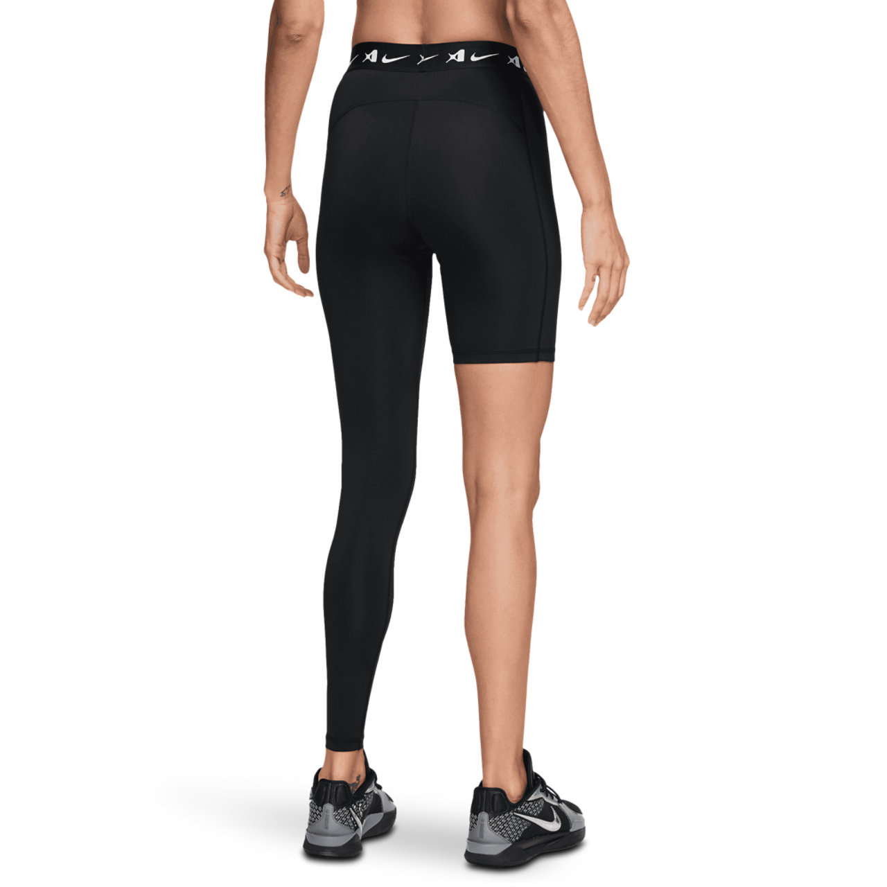 Nike A'ja Signature Tights Image 2 of 8. Tap to open photo gallery.