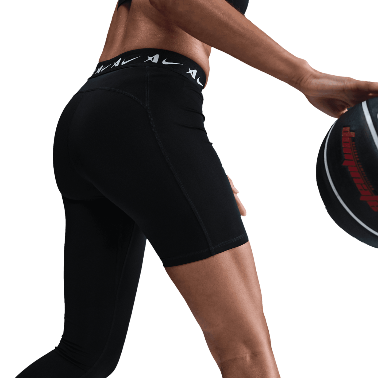 Nike A'ja Signature Tights Image 4 of 8. Tap to open photo gallery.