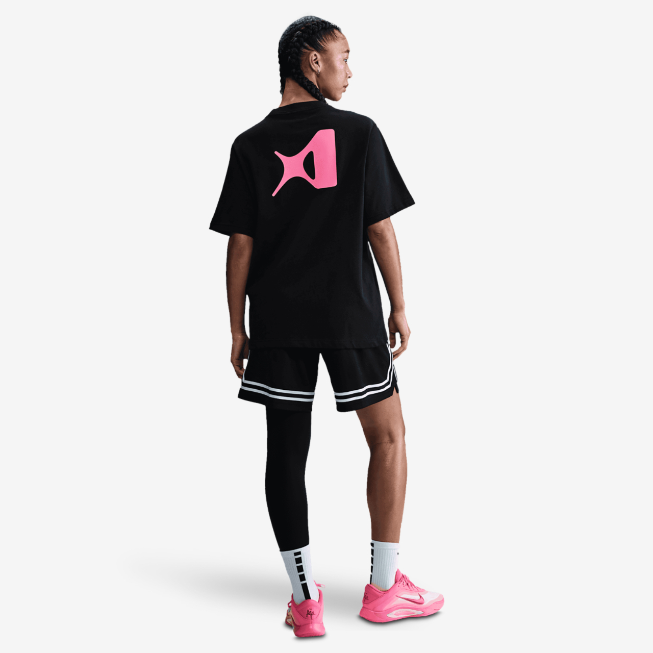 Nike A'ja Signature Tights Image 7 of 8. Tap to open photo gallery.