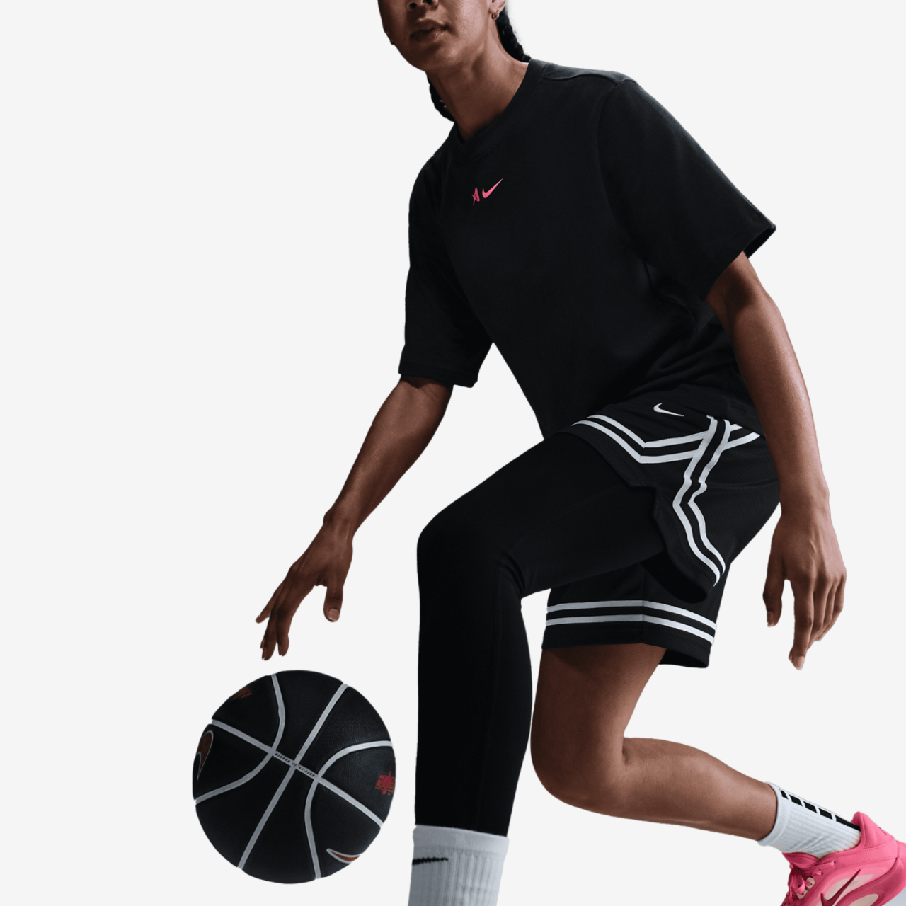 Nike A'ja Signature Tights Image 8 of 8. Tap to open photo gallery.