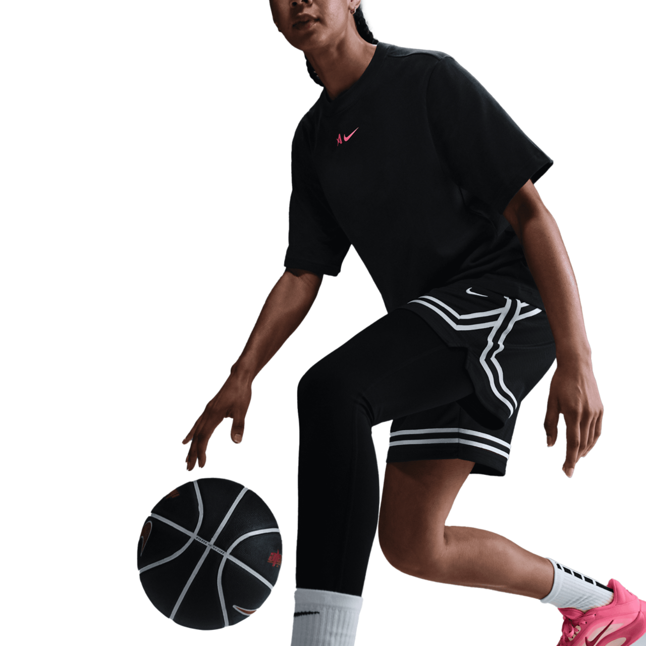 Nike A'ja Signature Tights Image 8 of 8. Tap to open photo gallery.