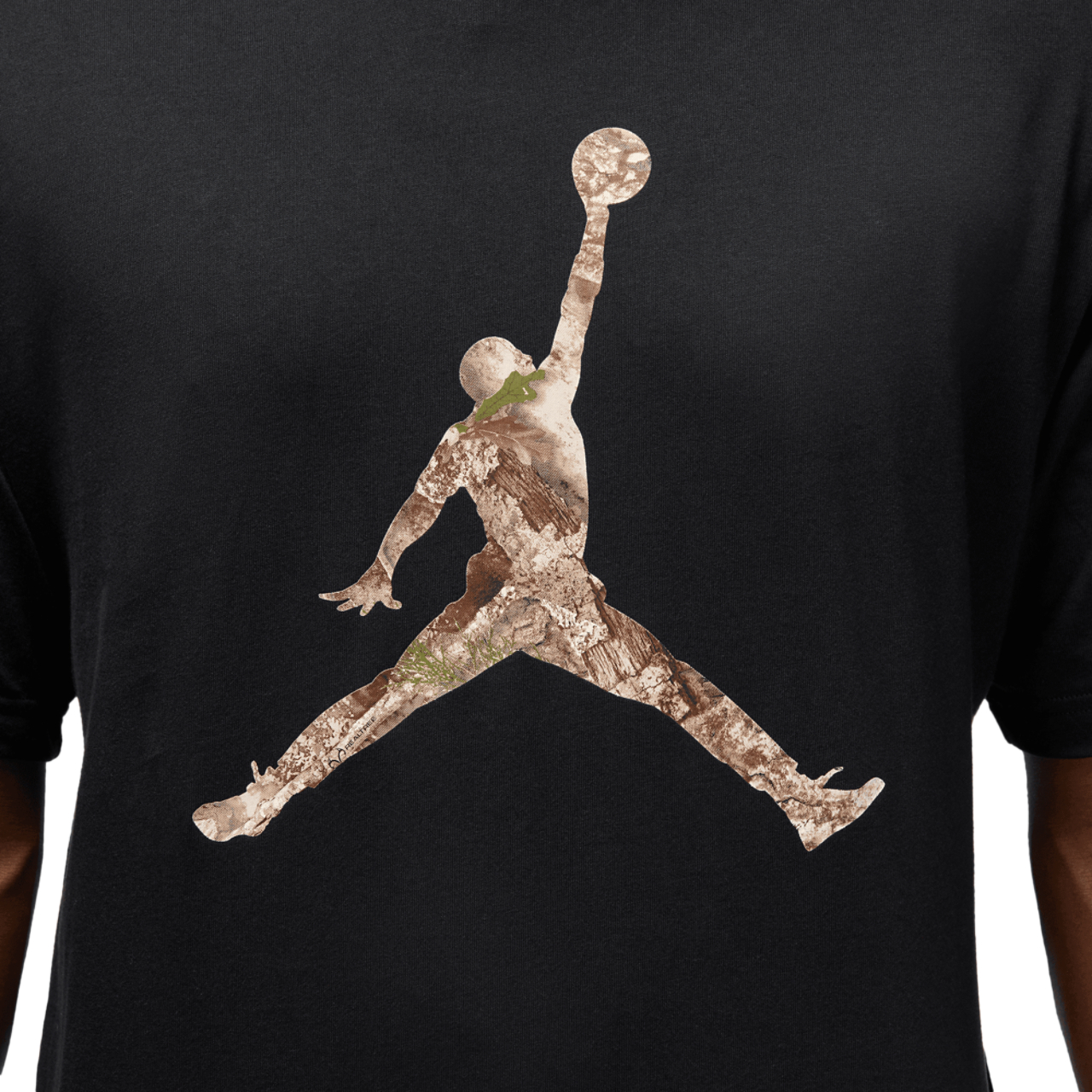 Jordan Brooklyn Jumpman T-Shirt Image 4 of 5. Tap to open photo gallery.