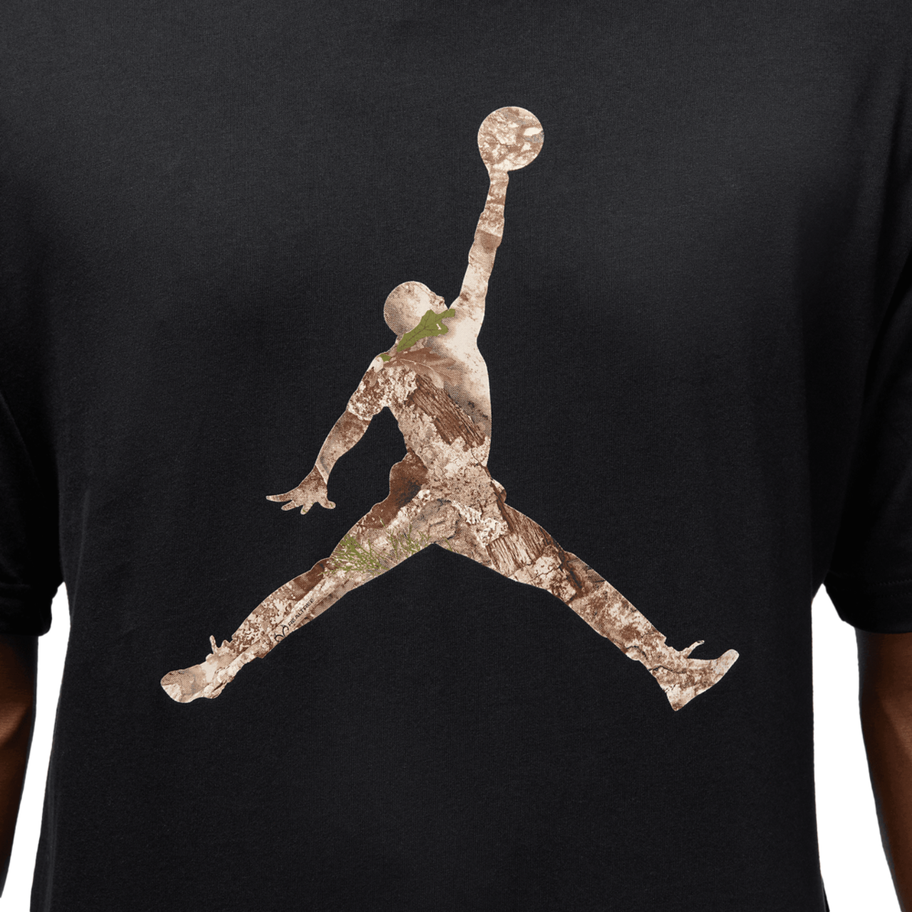 Jordan Brooklyn Jumpman T-Shirt Image 4 of 5. Tap to open photo gallery.