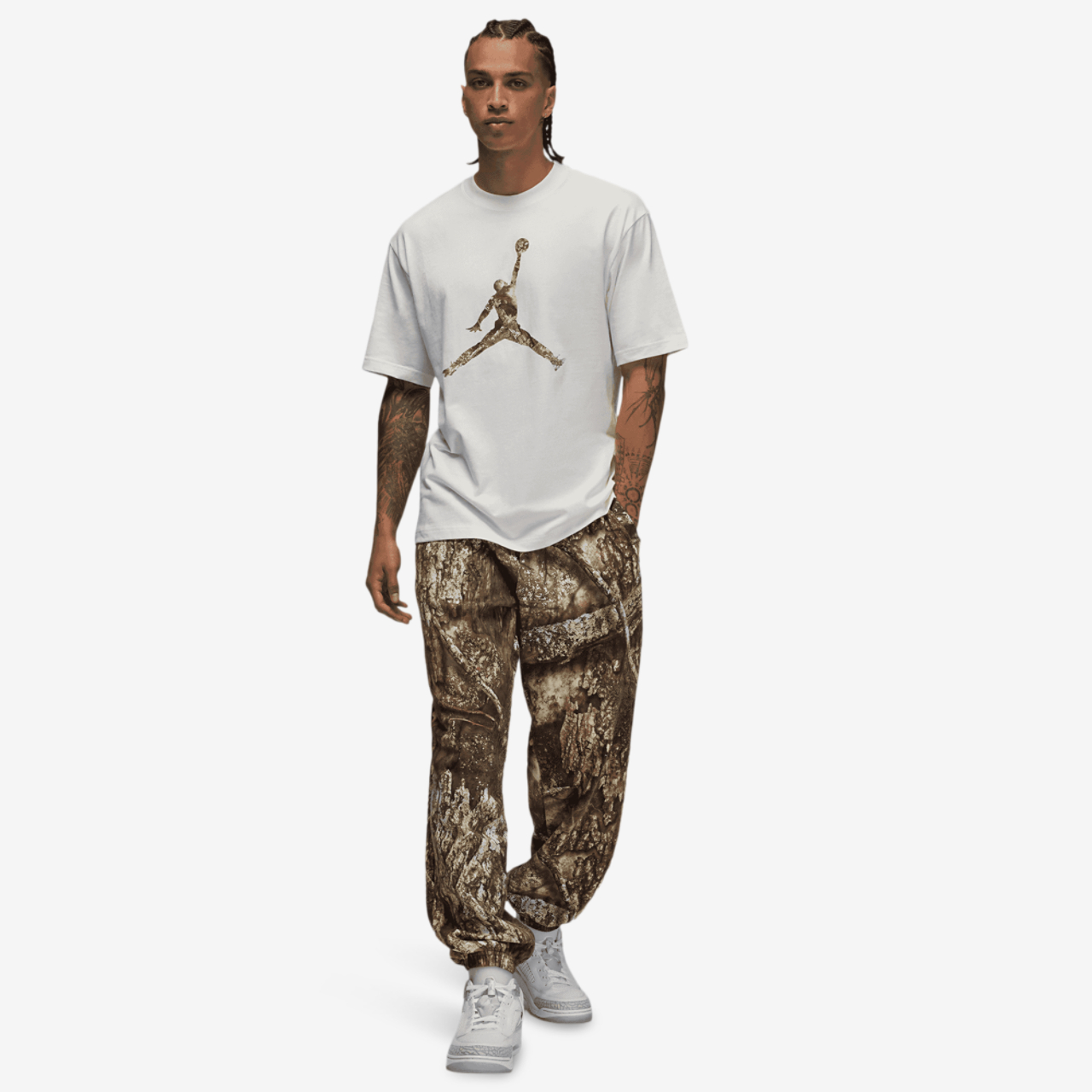 Jordan Brooklyn Jumpman T-Shirt Image 5 of 5. Tap to open photo gallery.
