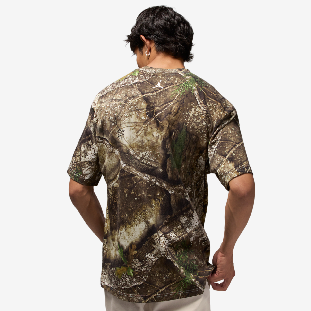 Jordan Brooklyn RLT AOP Short Sleeve Crew Image 2 of 4. Tap to open photo gallery.