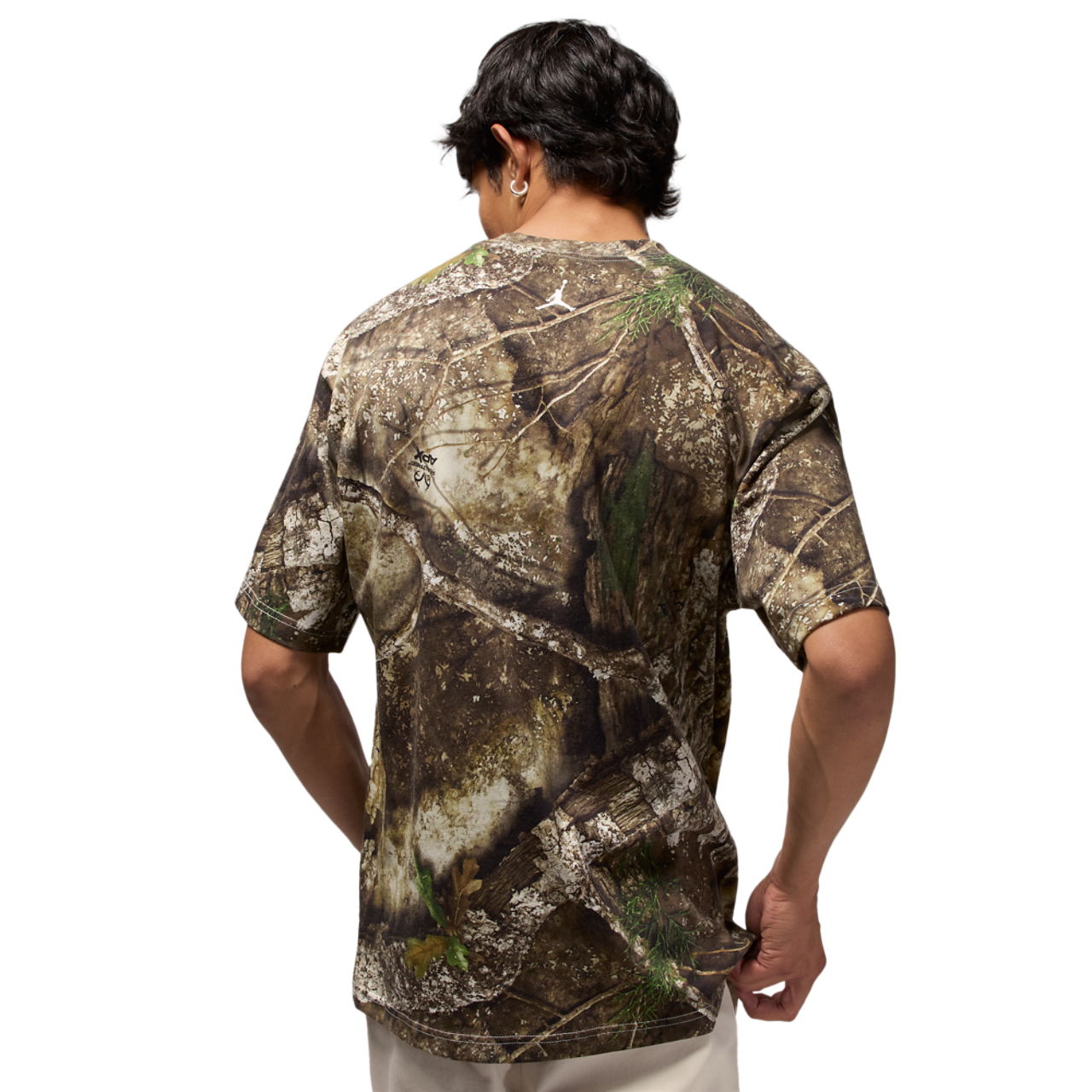 Jordan Brooklyn RLT AOP Short Sleeve Crew Image 2 of 4. Tap to open photo gallery.