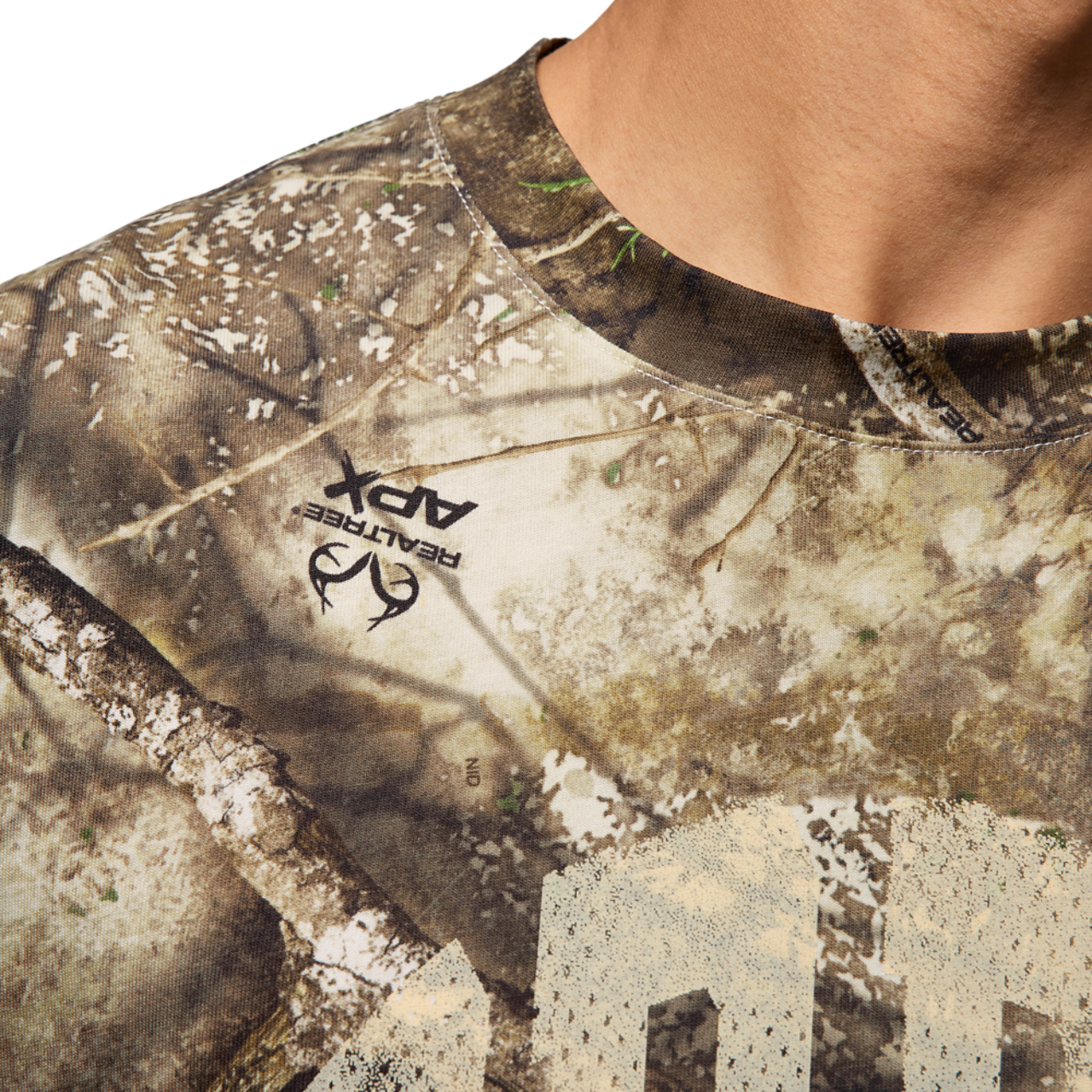 Jordan Brooklyn RLT AOP Short Sleeve Crew Image 3 of 4. Tap to open photo gallery.