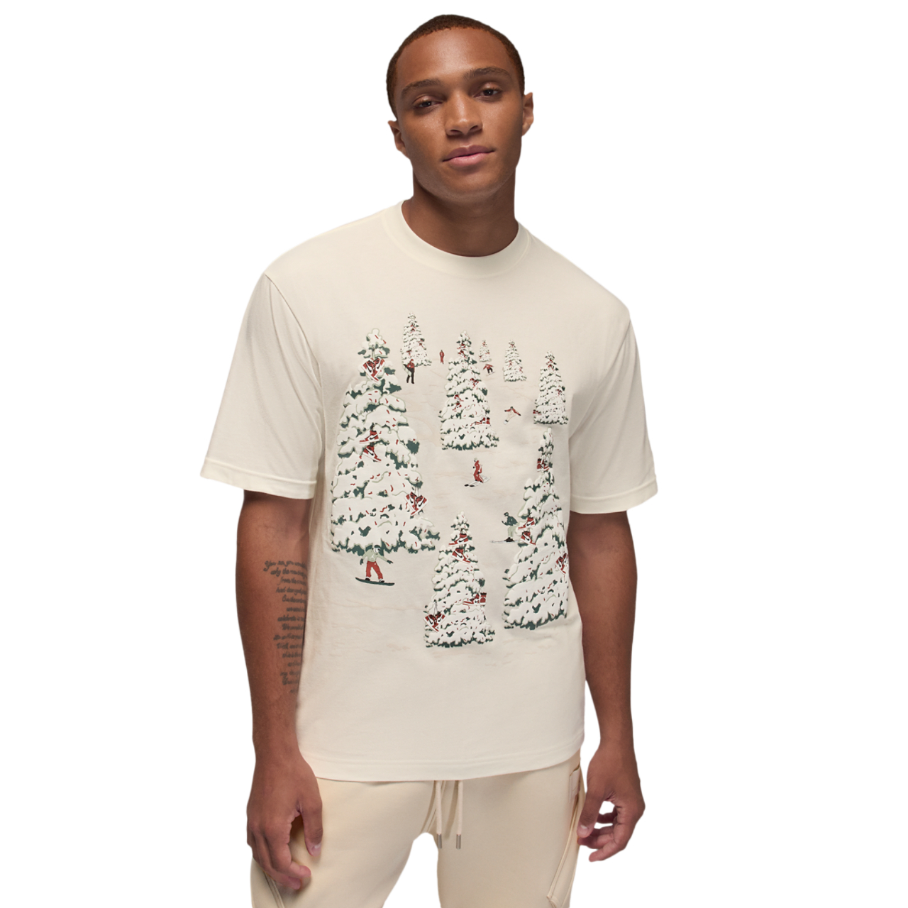 希少　即完売　クラブハウス×タングラム　半袖　モックネックシャツ　XL Jordan MJ BRK Holiday GFX Crew - Men's | Foot Locker
