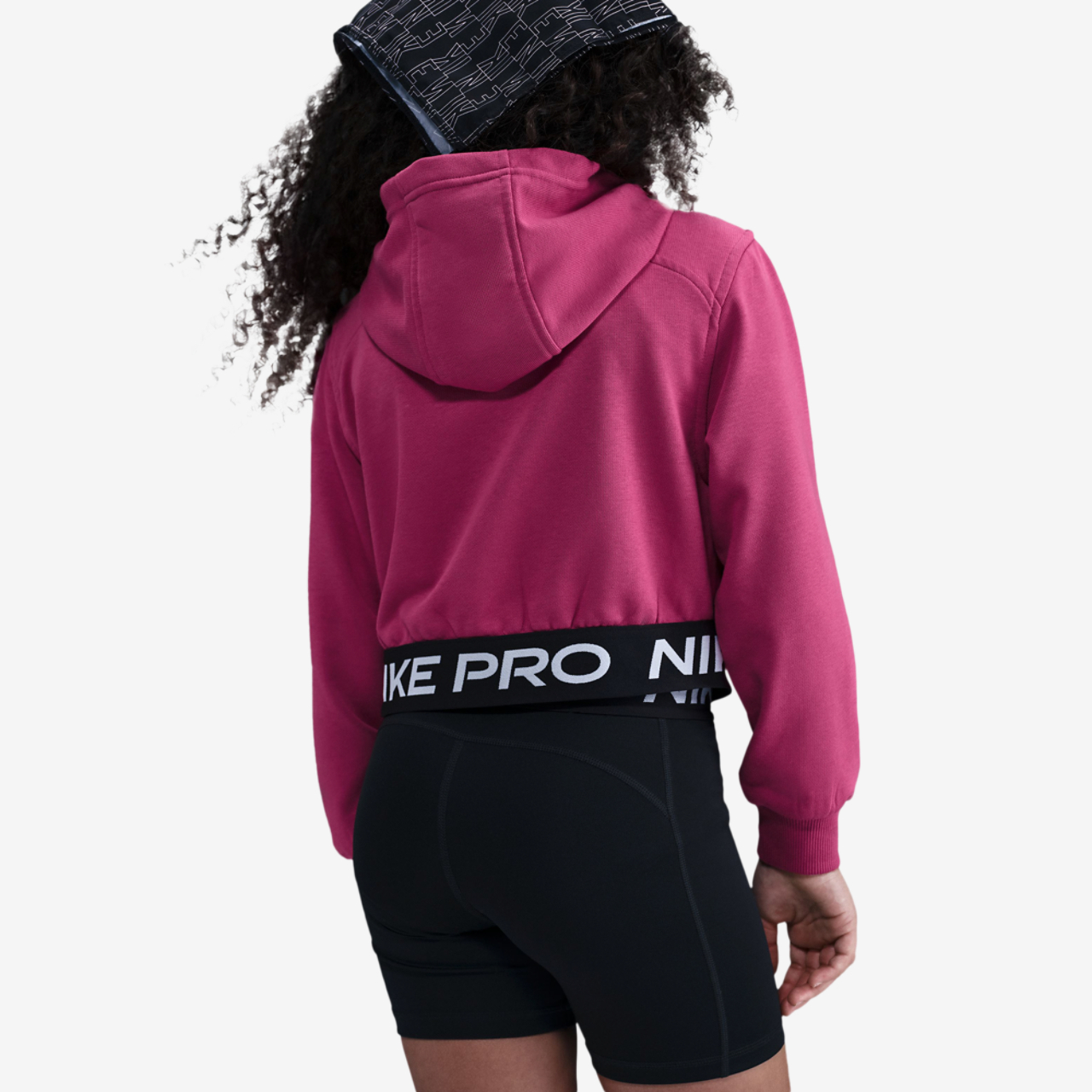 Nike NP Dri-FIT Full-Zip Fleece Hoodie Image 2 of 3. Tap to open photo gallery.