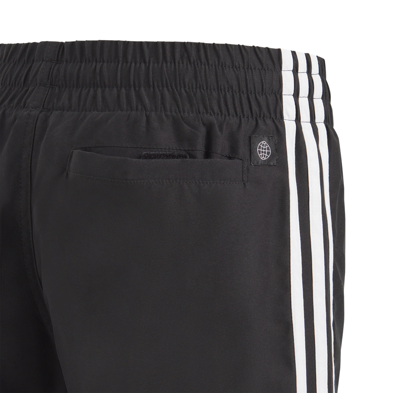 adidas Originals 3-Stripe Shorts Image 3 of 3. Tap to open photo gallery.