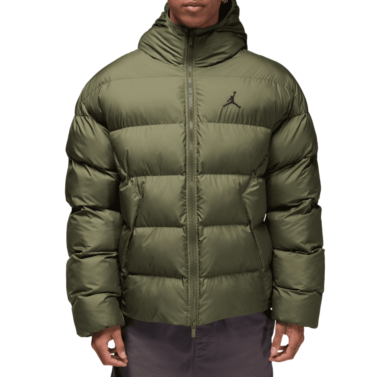 Jordan MJ BRK Puffer Jacket Image 3 of 9. Tap to open photo gallery.