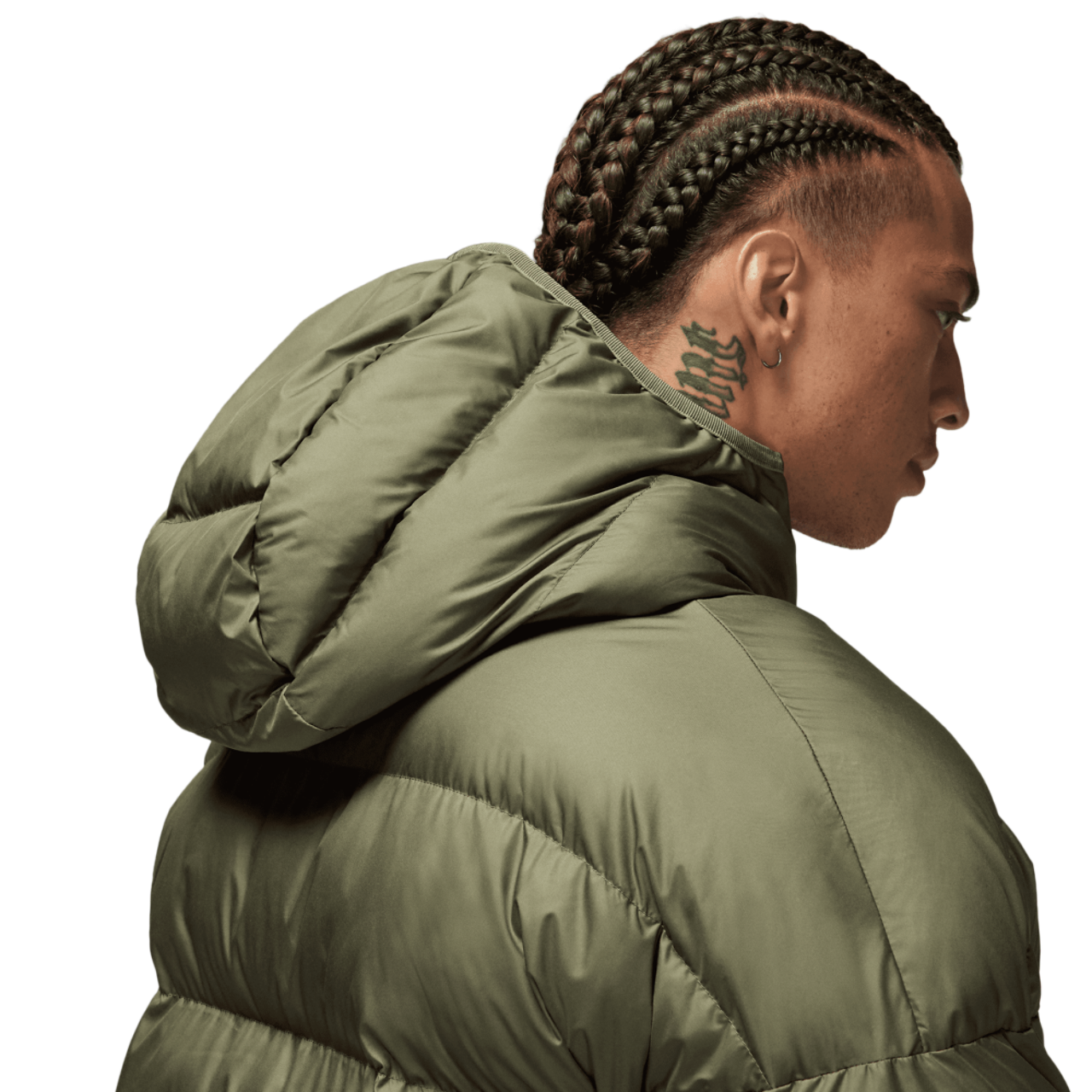 Jordan MJ BRK Puffer Jacket Image 5 of 9. Tap to open photo gallery.