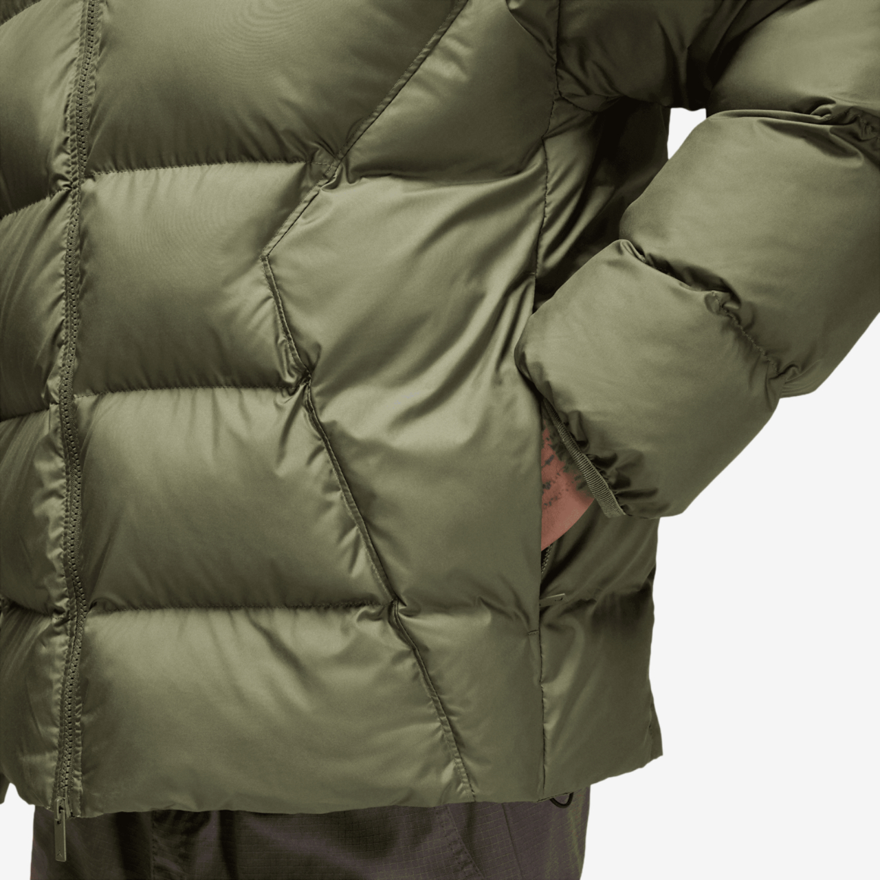 Jordan MJ BRK Puffer Jacket Image 8 of 9. Tap to open photo gallery.