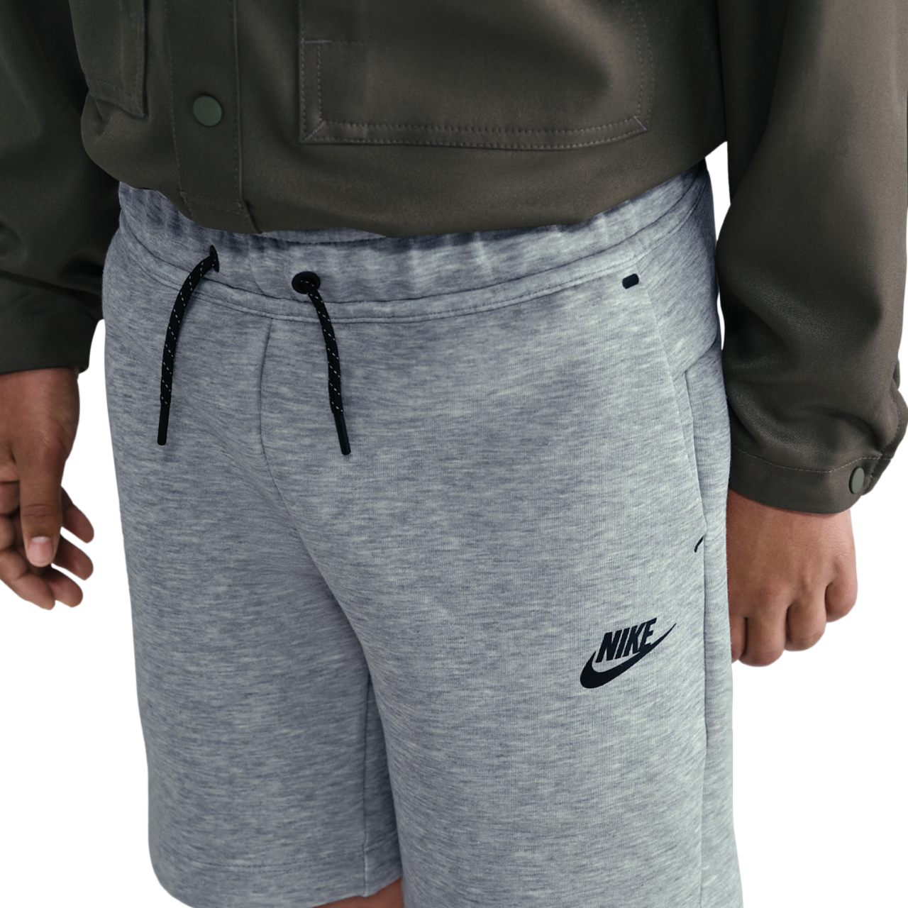 Nike NSW Tech Fleece Shorts Image 1 of 4. Tap to open photo gallery.