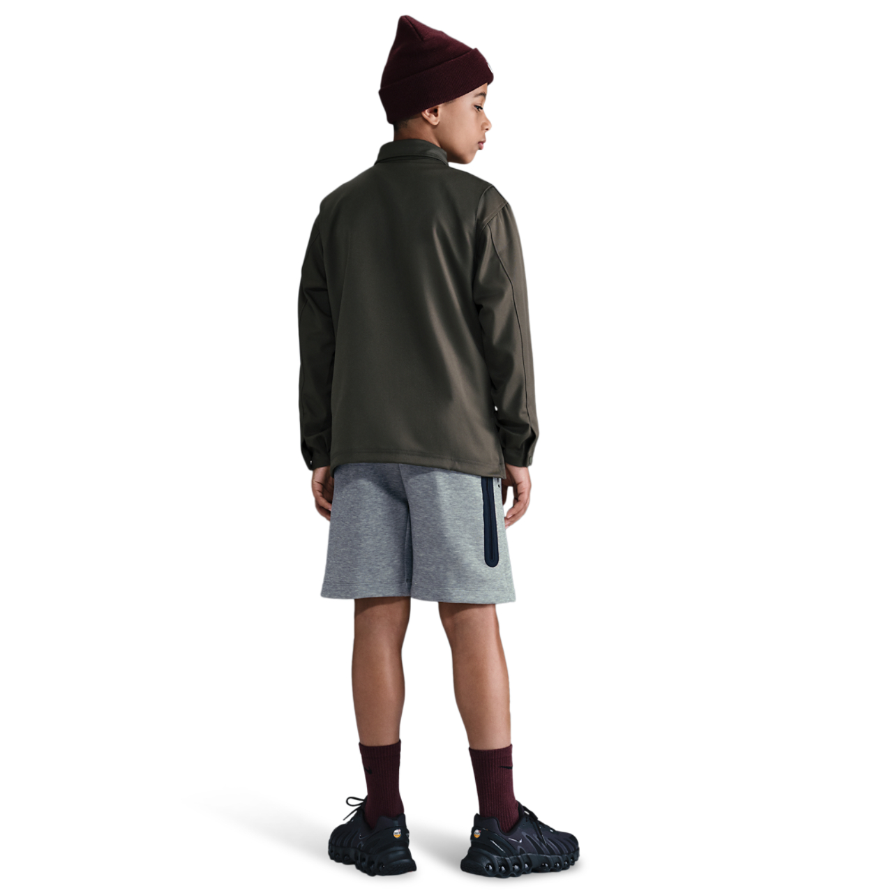 Nike NSW Tech Fleece Shorts Image 4 of 4. Tap to open photo gallery.