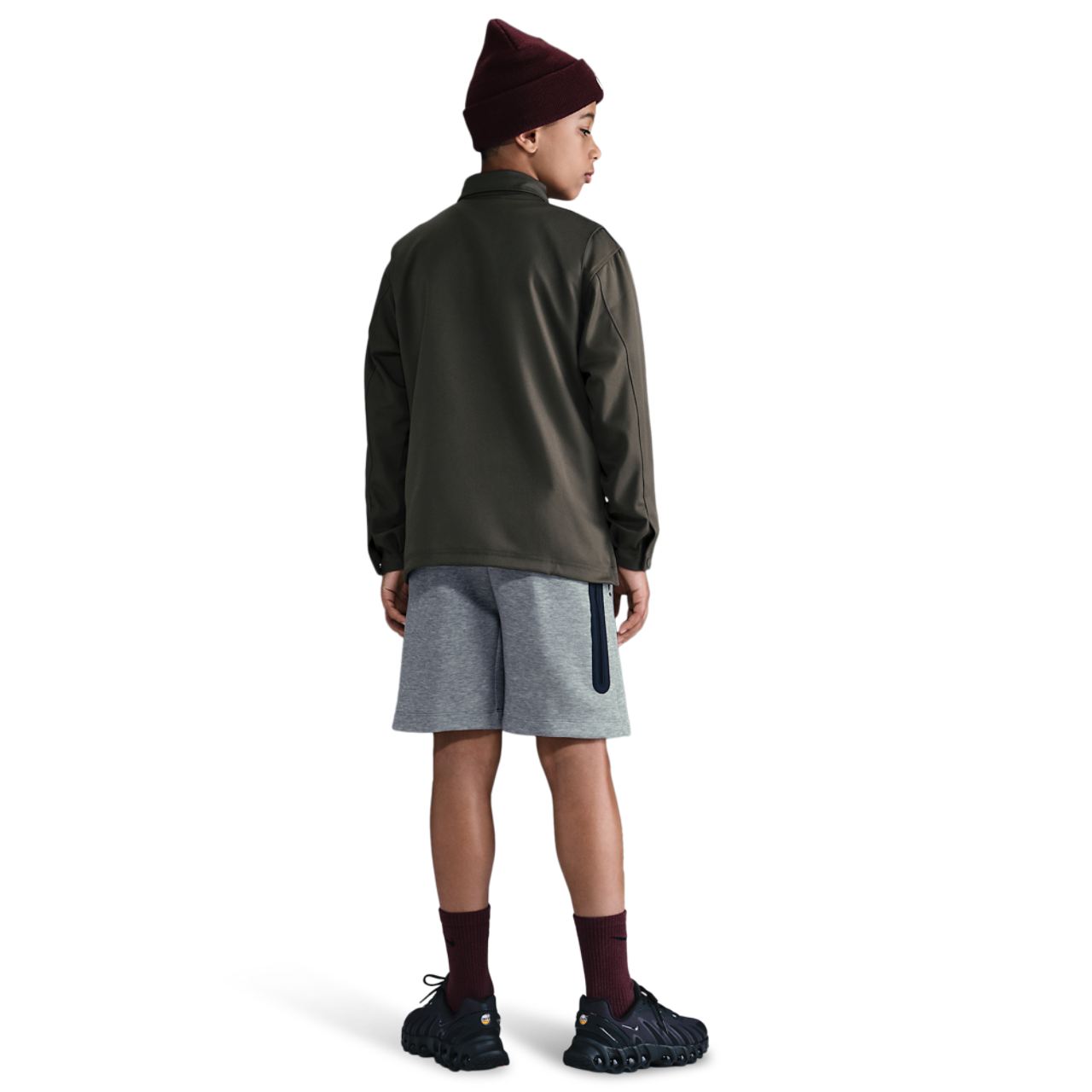 Nike NSW Tech Fleece Shorts Image 4 of 4. Tap to open photo gallery.