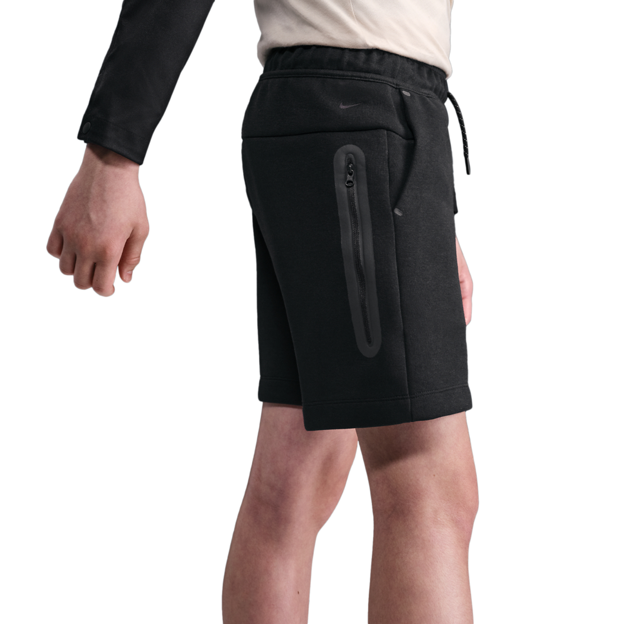 Nike NSW Tech Fleece Shorts Image 3 of 3. Tap to open photo gallery.