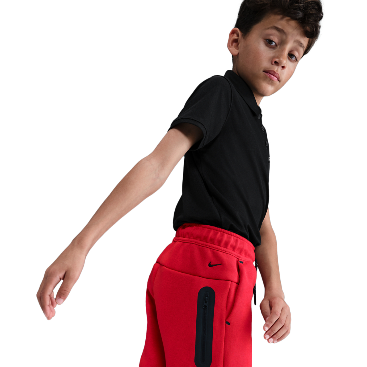 Nike NSW Tech Fleece Shorts Image 2 of 4. Tap to open photo gallery.