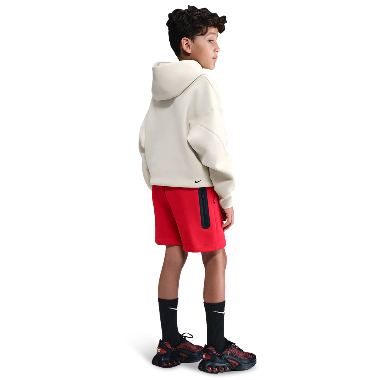 Nike NSW Tech Fleece Shorts Image 4 of 4. Tap to open photo gallery.