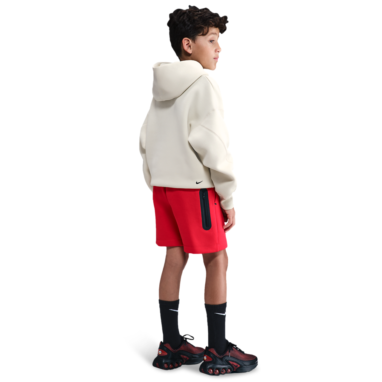 Nike NSW Tech Fleece Shorts Image 4 of 4. Tap to open photo gallery.