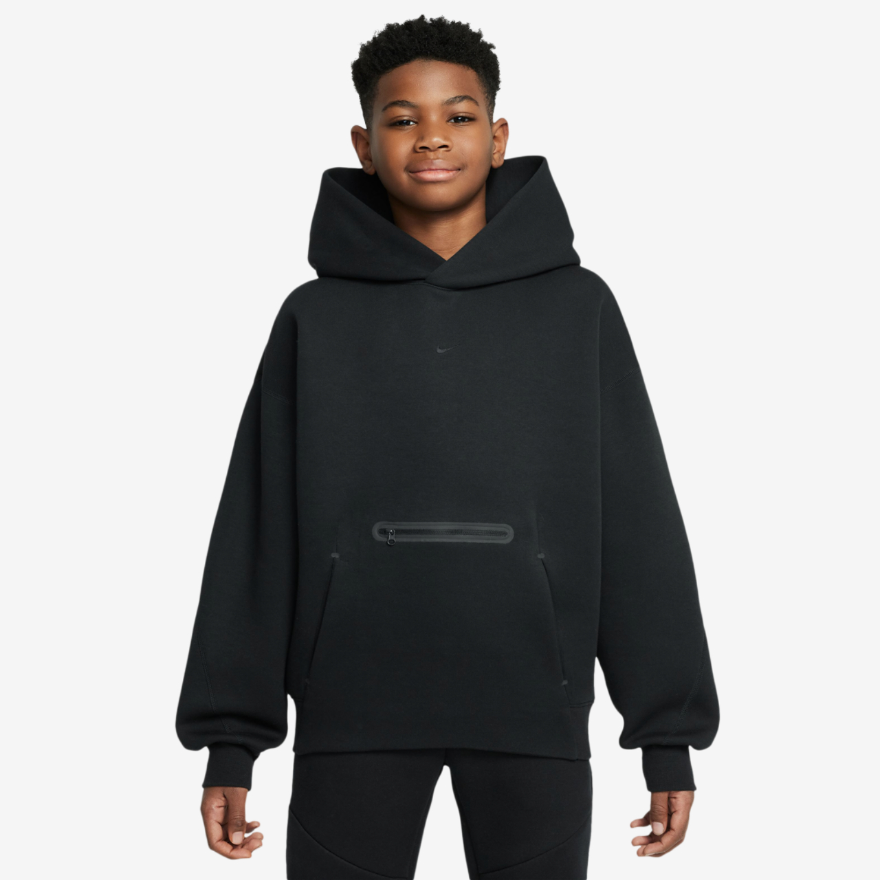 Nike NSW Tech Fleece Oversized Pullover Hoodie Image 1 of 3. Tap to open photo gallery.