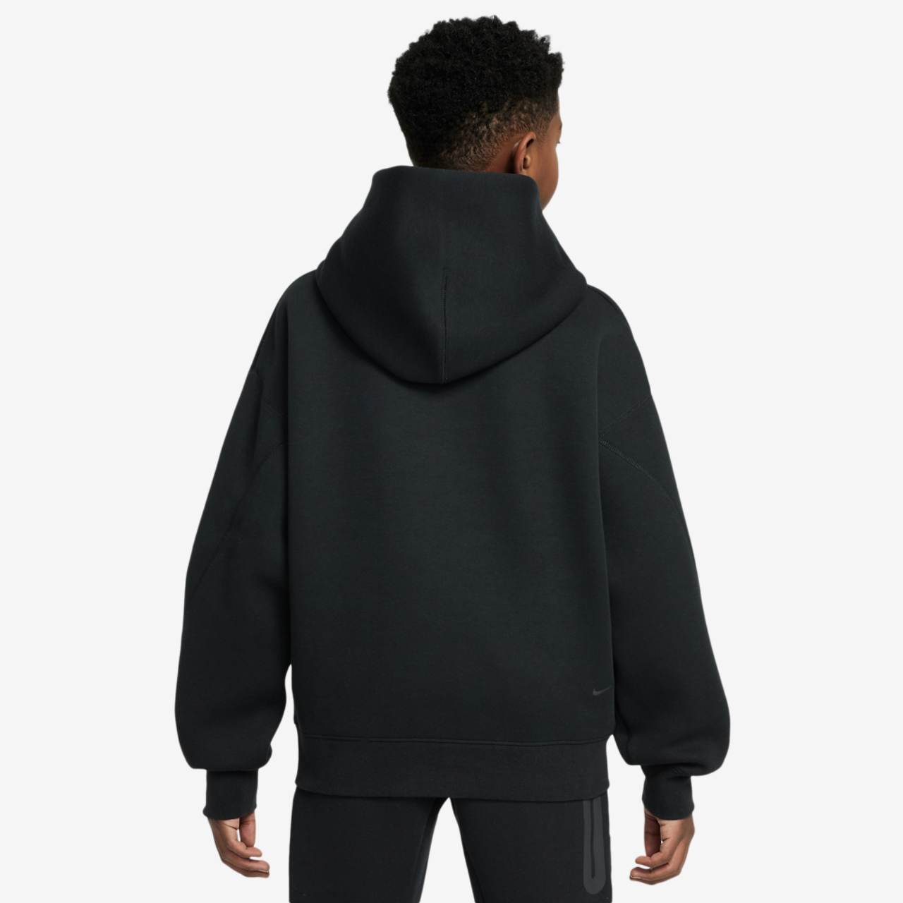 Nike NSW Tech Fleece Oversized Pullover Hoodie Image 2 of 3. Tap to open photo gallery.