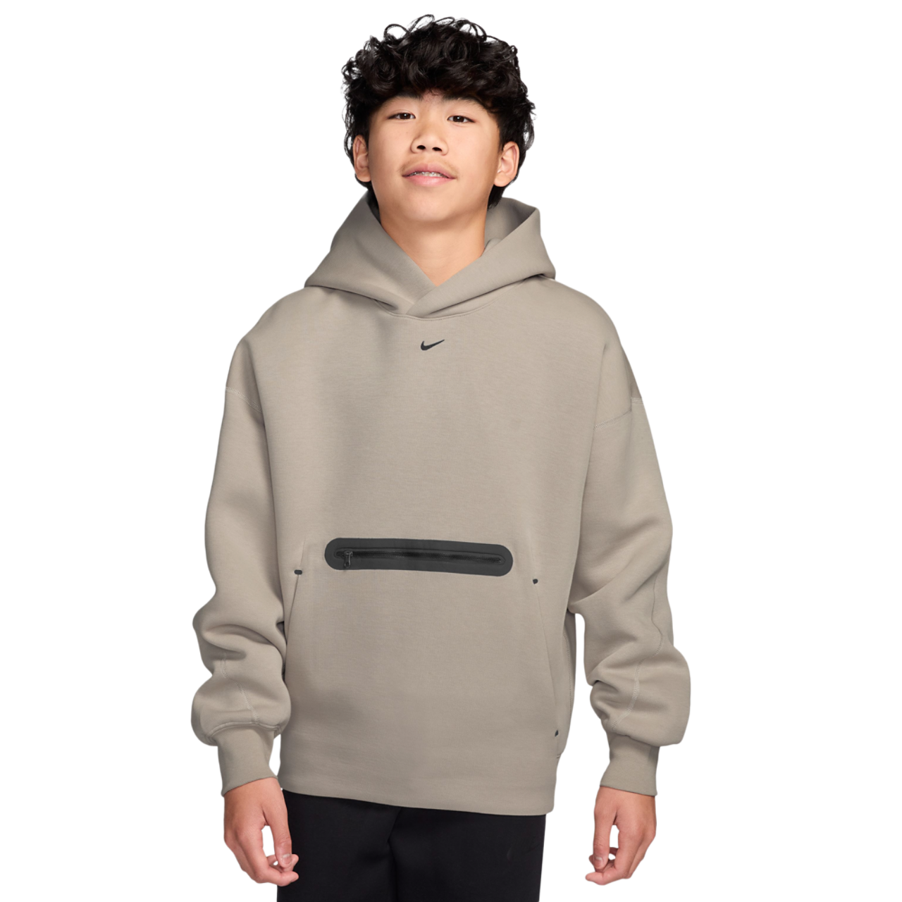 Nike NSW Tech Fleece Oversized Pullover Hoodie Image 1 of 3. Tap to open photo gallery.