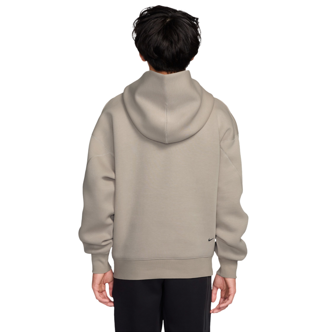 Nike NSW Tech Fleece Oversized Pullover Hoodie Image 2 of 3. Tap to open photo gallery.