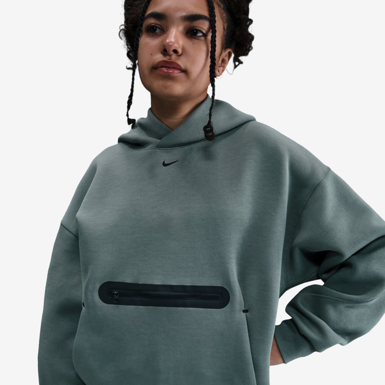 Nike NSW Pullover Tech Fleece Hoodie Image 1 of 2. Tap to open photo gallery.